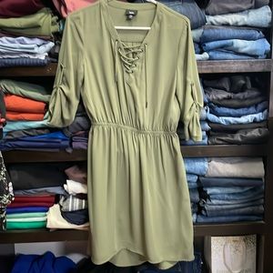 XS green Mossimo dress.